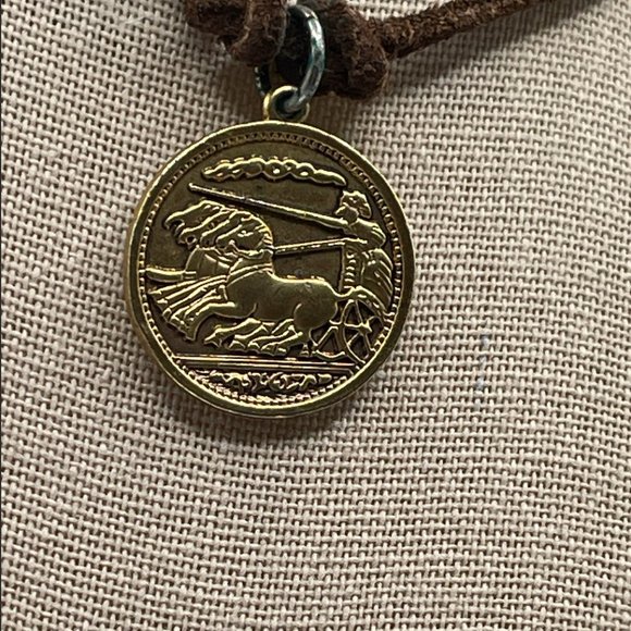 09.19.25_7- Alexander the Great Coin Choker Coin Necklace - Picture 4 of 6